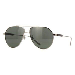 NWT GUCCI SUNGLASSES UNISEX RUTHENIUM/GRAY EYEWEAR GUCCI